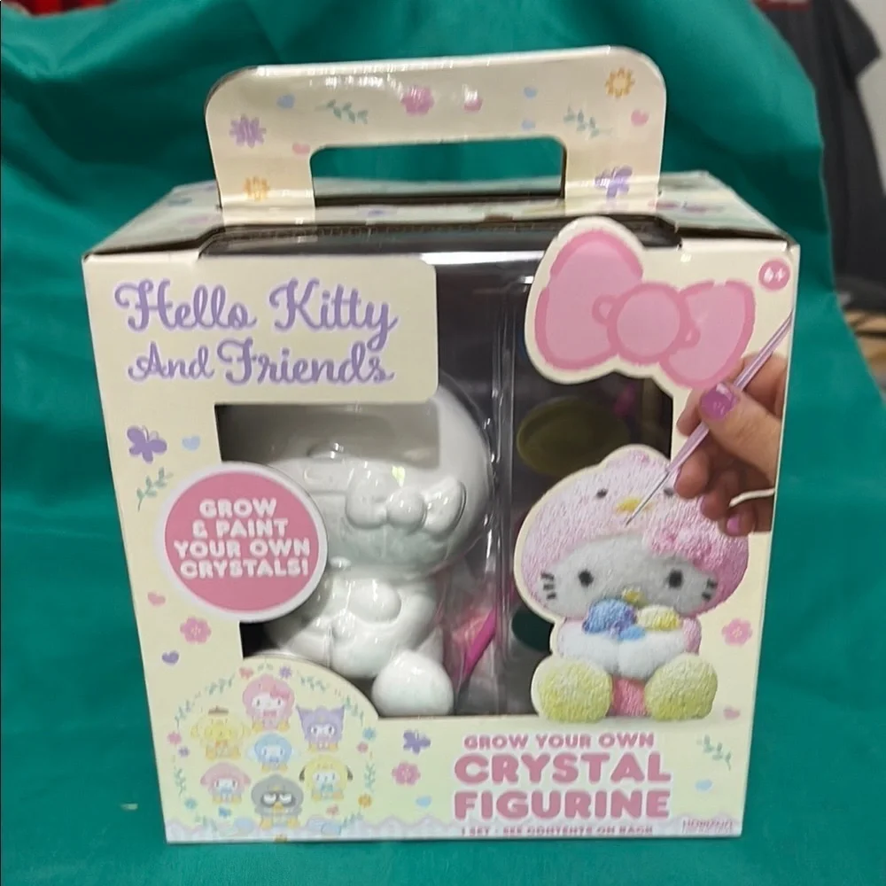 Sanrio Hello Kitty Crystal Craft Kit - Pink and White